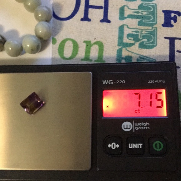 7.15 Carat loose Ametrine gem - Picture 3 of 7